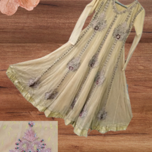 Full Flair Anarkali Embroidered Maxi
